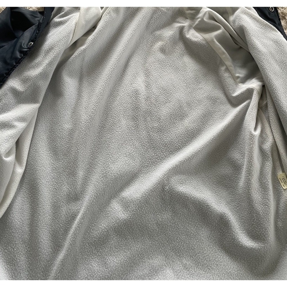 Vtg Todd Sportswear Lumber Contractor's Nylon Fleece Lined Jacket Sz L Made USA - Picture 5 of 7